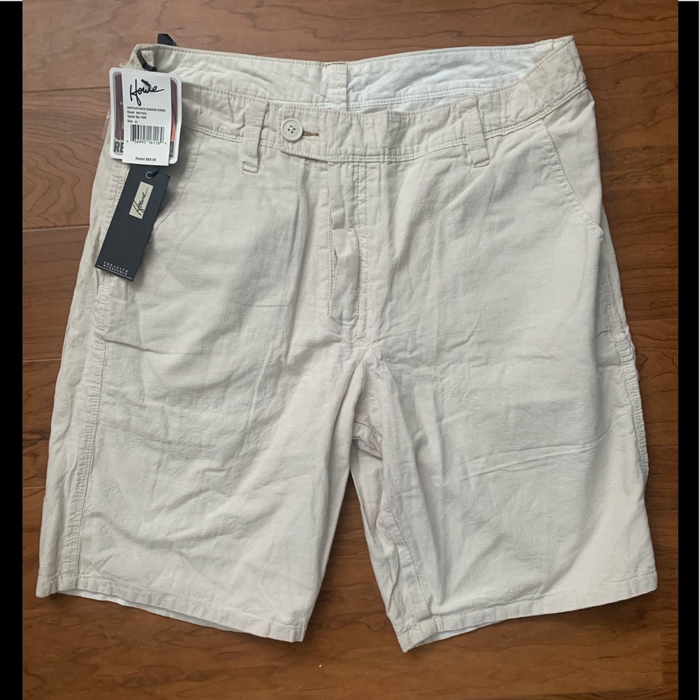NWT Howe Shorts - khaki/oyster, size 31